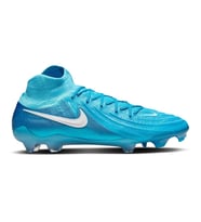 Nike Phantom Luna II Elite FG Mens Football Shoes Cream Profesyonel Erkek Krampon Mavi