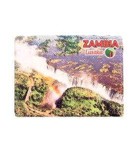 Zambiya Temalı Taş Magnet (Karışık)