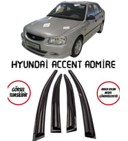 Balp Hyundai Accent Admire 2003-2005 Arası Cam Rüzgarlığı 4lü