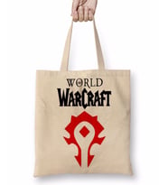 World Of Warcraft Horde Bez Çanta Uzun Saplı
