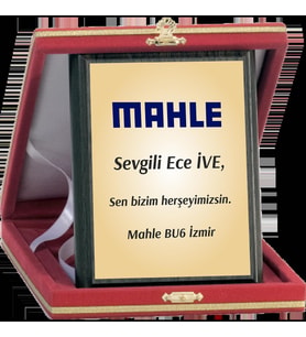ODAK KUPA - Ahşap Plaketler - PL-001-M B - 12x16 cm