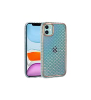 Apple iPhone 11 Uyumlu Kılıf Desenli Parlayan Transparan Zore Avva Kapak (Model 9)