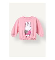 Defacto Miffy Regular Fıt Kalın Pembe Kız Bebek Sweatshirt I2161A5/PN149