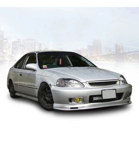 Honda Civic Mugen Ön Ek Mat Siyah Plastik Karlık 1999-2001