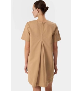 Pamuklu Gabardin Mini Elbise Rahat Şık Günlük Kombinler İçin Uzun Ömürlü Konforlu Kesim