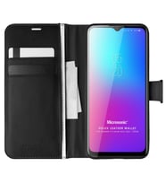 Microsonic Reeder P13 Blue Max 2021 128 GB Kılıf Delux Leather Wallet Siyah