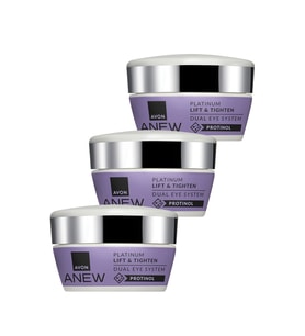 Anew Platinum Lift & Tighten Dual Eye System 20 Ml. Üçlü Set