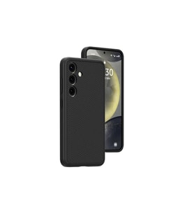 Samsung Galaxy S24 Plus Uyumlu Kılıf M-safe Şarj Özellikli Karbon Fiber Görünümlü Zore T-Karbon Kapak (Siyah)
