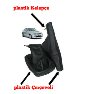 Vites Körüğü Ve El Fren Körüğü Takımı Opel Vectra B Kasa (Çerçeveli-Kelepçeli) (Siyah)