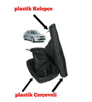 Vites Körüğü Ve El Fren Körüğü Takımı Opel Vectra B Kasa (Çerçeveli-Kelepçeli) (Siyah)