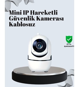 Akıllı Kontrol ve Hareket Takipli 1080P Kablosuz Güvenlik Kamerası – Gece Görüşlü ve İki Yönlü Sesli