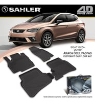 Seat Ibiza Havuzlu Paspas 4,5D Sahler 2018 Sonrası