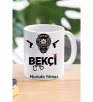 Bekçi özel tasarım kupa bardak
