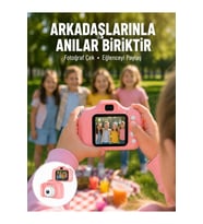 Mini HD Video Kamera, Şarjlı, Bilgisayara Bağlantılı, Hafıza Kartlı