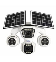 4 Lens 3 Ptz 4g Solar Camera (Apache) IO-SG407