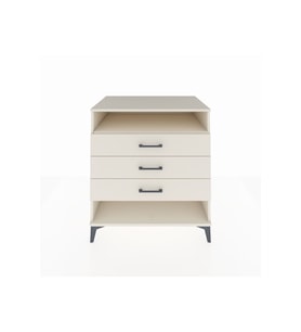 Kronos Şifonyer Tek Raflı 3 Çekmeceli 88x59x96 Aytaşı-Aytaşı