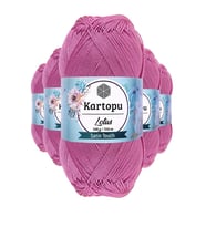 5 Adet Lotus Bikini Büstiyer Bluz Örgü İpi K775 Leylak