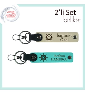 Eşe Günlük Hayatta Anlam Taşıyan Hediye, Kişisel Gemi Takımı, Sütlü Kahve-Turkuaz