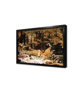 Bir Pazar Öğleden Sonrası Çerçeveli Mdf Tablo