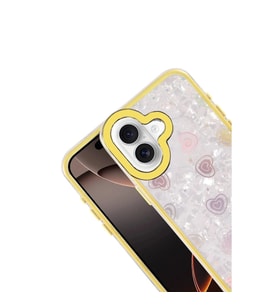İphone 16 Lumi Desenli Kapak - Sarı