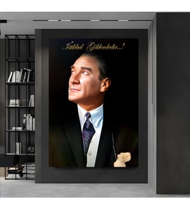Mustafa Kemal Atatürk Kanvas Tablo