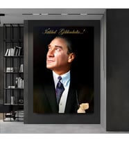 Mustafa Kemal Atatürk Kanvas Tablo