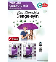 Zade Vital Çörek Otu Yağı 60 Yumuşak Kapsül - Blister x2 (2'li Avantaj Paketi)