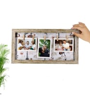 Kişiye Özel Ahşap İpli Fotoğraf Çerçevesi 3 Fotoğraflı , sevgiliye hediye, yıldönümü hediyesi, geçmiş olsun hediyesi, yeni iş hediyesi, anneye hediye, babaya hediye, resimli hediye