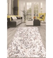 Dijital Kaymaz Taban Yıkanabilir Modern Renkli Salon Halısı Mutfak Halısı Yolluk ND-HT-373 (Bej)