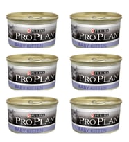 Pro Plan 6 Adet Baby Kitten Tavuklu Yeni Doğan Yavru Kedi Konservesi 85gr X 6 Adet