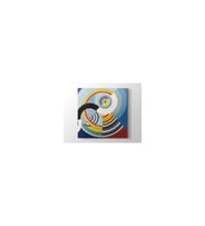 DBSanatevi Robert Delaunay Rythme Tablo 35 X 35 Cm