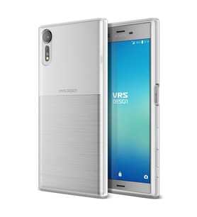 VRS Xperia XZs ile Uyumlu Single Fit Kılıf Translucent White