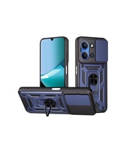 Redmi 15C 4G Pars Lens Yüzüklü Silikon - Lacivert