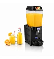 Remta 20 Litre Tekli Şerbet Soğutucu Siyah - ST10