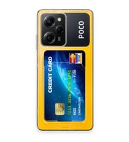 Poco X5 Pro 5G Kılıf Kart Şeffaf Silikon - Şeffaf
