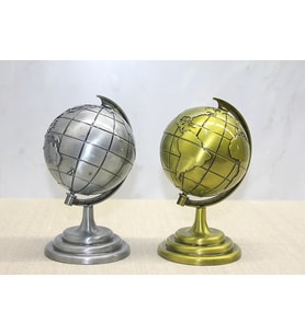 Metal Dünya Küre Model 1