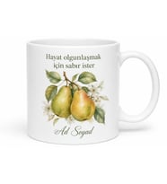 Armut Temalı Baskılı Kupa Bardak Hediye Özel Tasarım Porselen Mug