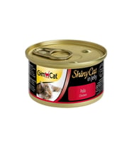 GimCat ShinyCat Tavuk Etli Jöleli Kedi Konservesi 70 Gr (STD)