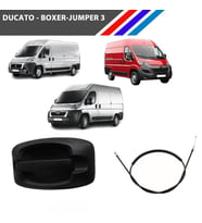 Ducato III - Boxer III - Jumper III Kapı Dış Açma Kolu Sürgülü Kapı - Sağ