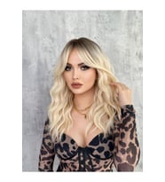 En Özel Dalgalı Uzun Perçemli Vip Peruk