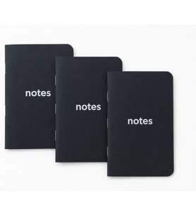 Cep Not Defteri, 3'lü Defter Seti, Çizgili Mini Defter, 48 Sayfa