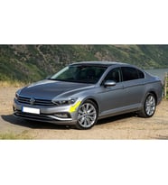 VW Passat B8.5 2020-2023 Sol Sis Farı Çerçevesi Mat Siyah 3G0853665K