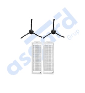 Xiaomi Mop 2 Pro (MJST1SHW) -Mop 2 Lite Uyumlu 2 Yan Fırça 2 Filtre PKT-iasgf0000415