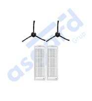 Xiaomi Mop 2 Pro (MJST1SHW) -Mop 2 Lite Uyumlu 2 Yan Fırça 2 Filtre PKT-iasgf0000415