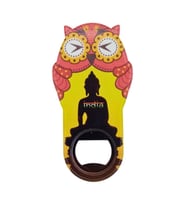 Hindistan Temalı Baykuş Magnet Kapak Açacak (Karışık)