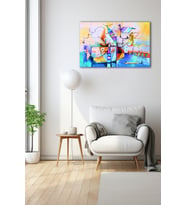 Dekoratif Duvar Tablosu Temperli Cam Tablo 110 x 70 cm
