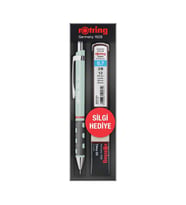 Rotring Tikky Okul Seti Uç+ Silgi Hediyeli Versatil Seti 0.7 MM Uçlu Kalem Seti Opal Mavi