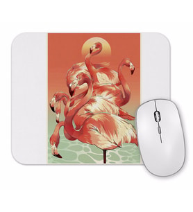 Flamingos Mouse Pad
