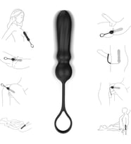 ADELE Prostat ve G Spot Uyarıcı Penis Halkalı  Vibratör