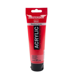 Talens Amsterdam Akrilik Boya 120 ml. 315 Pyrrole Red 